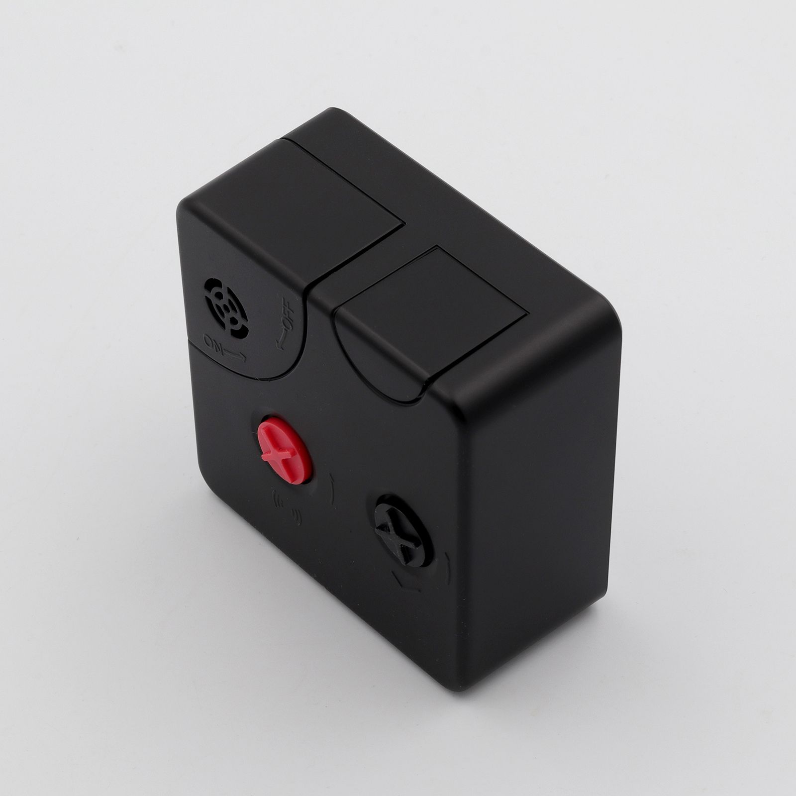 「Analogue alarm clock Push Wecker」アラームクロック BLACK TFA ドイツ
