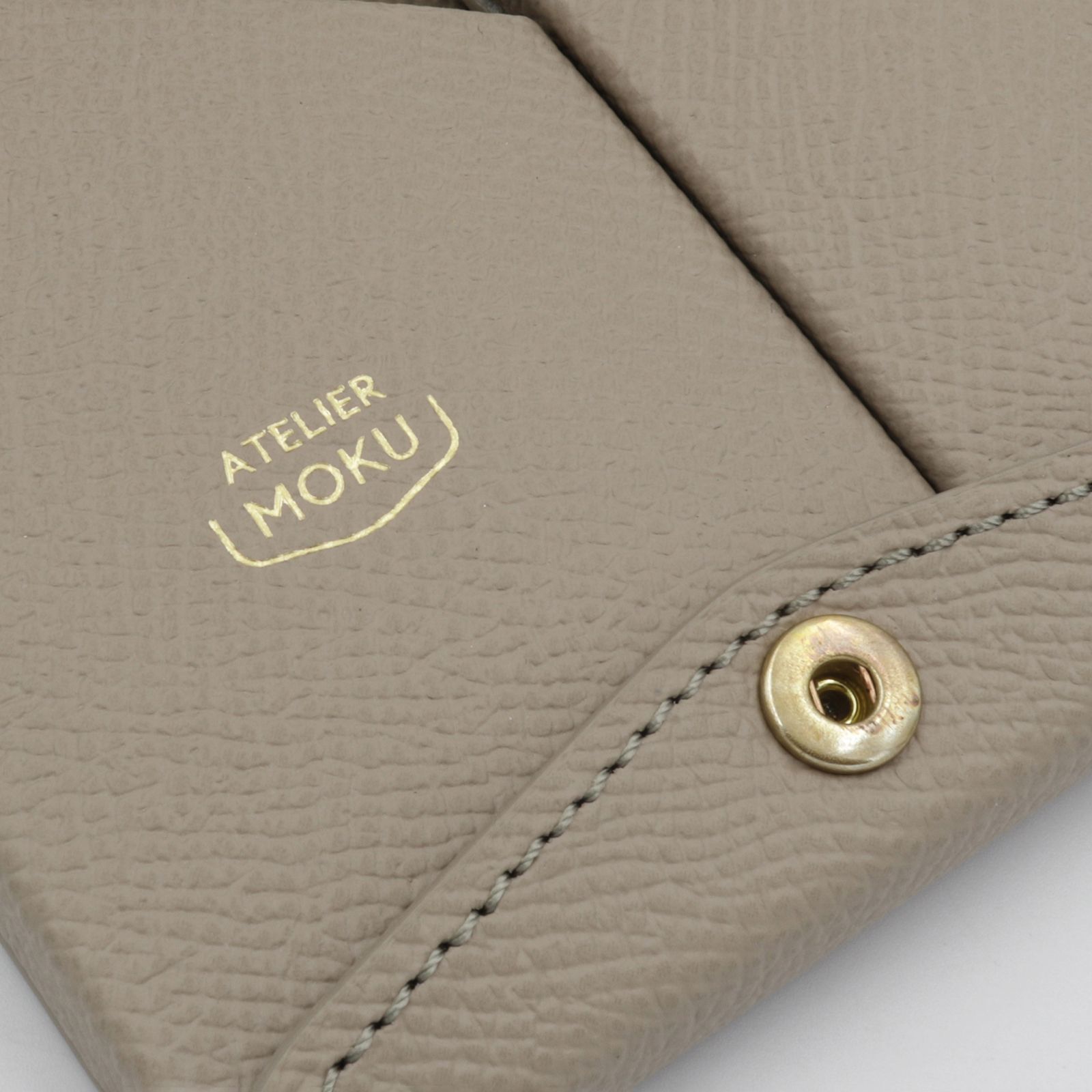 「小さく薄い財布SAKU ver.3 Plus Noblessa」lightgray