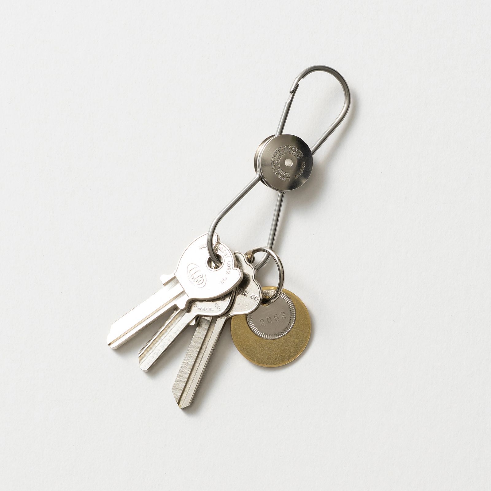 「MAVERICK REVOLVING」キーリング ニッケル