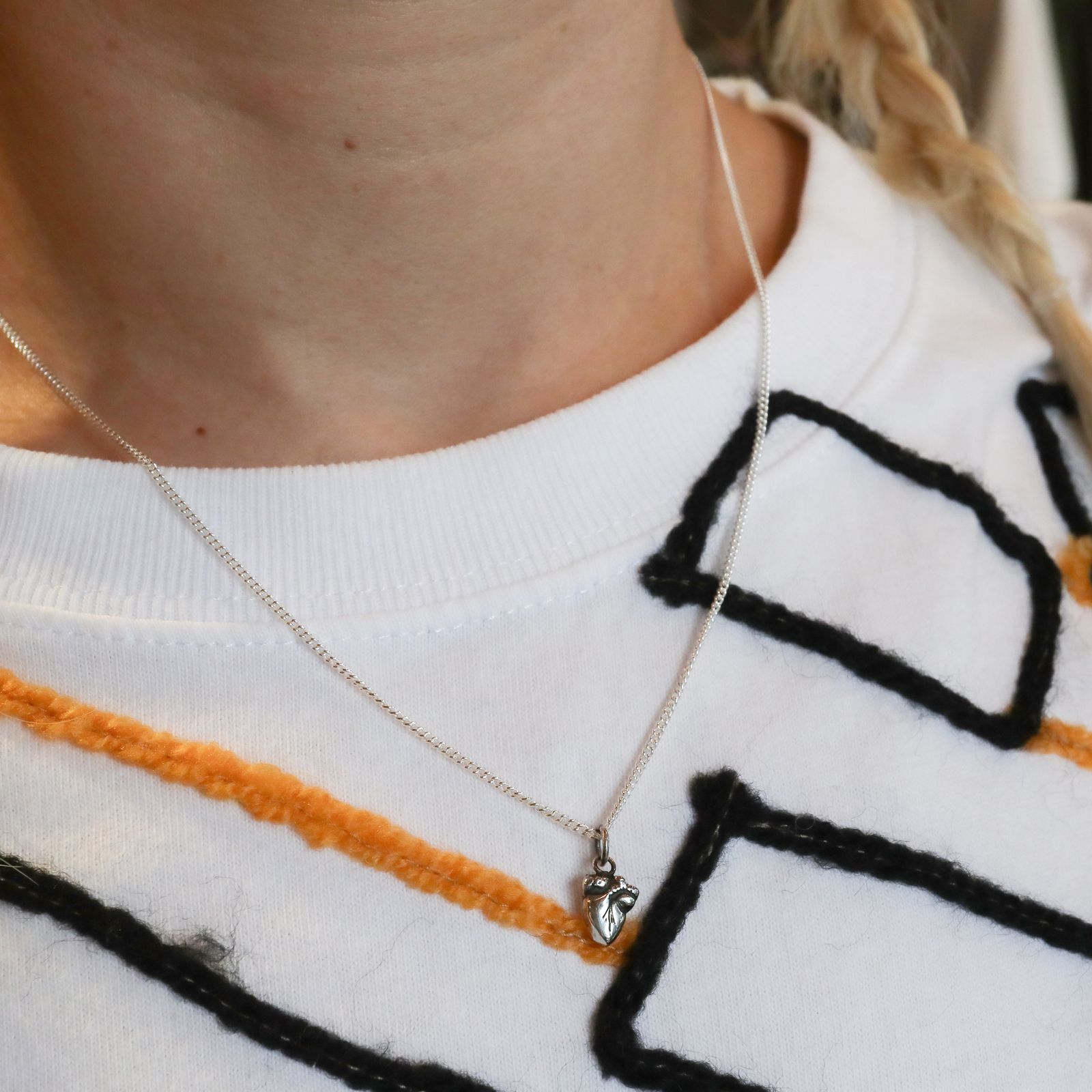 「Tiny Heart Necklace」ネックレス
