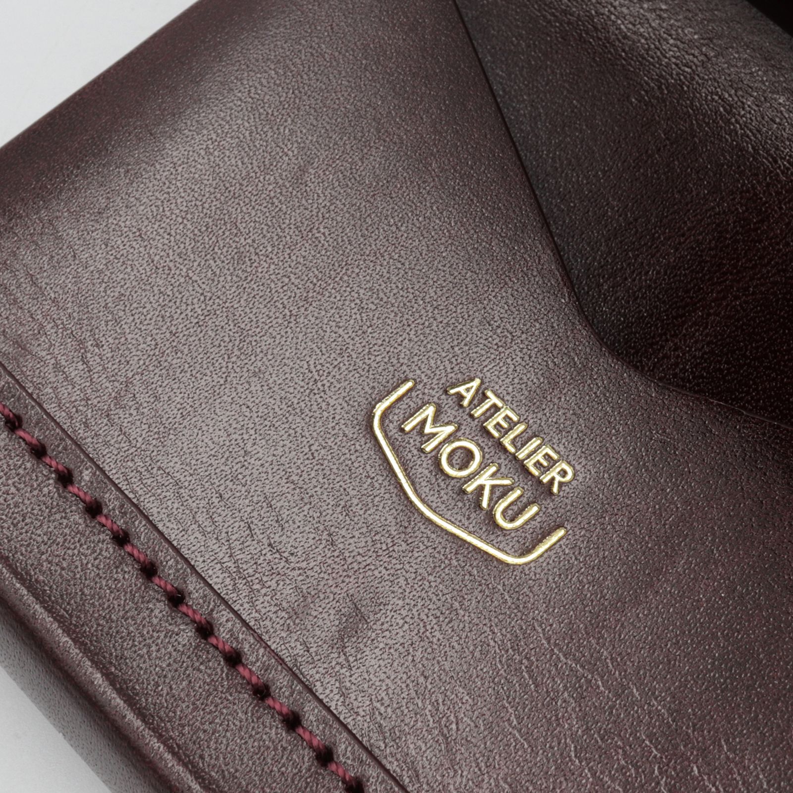 「三つ折りミニ財布PALUMO Rugato」wine