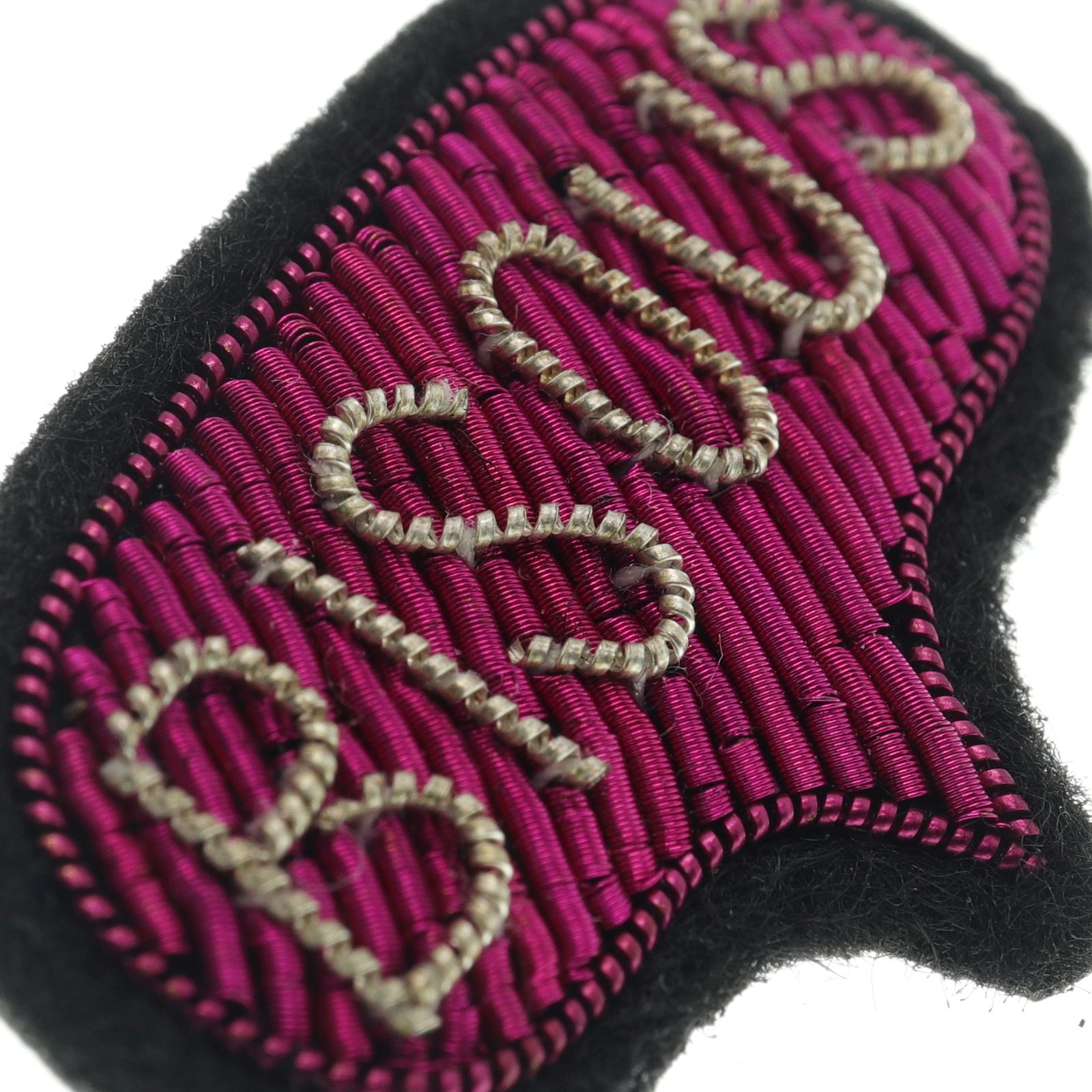 「Pink Bisous」ブローチ