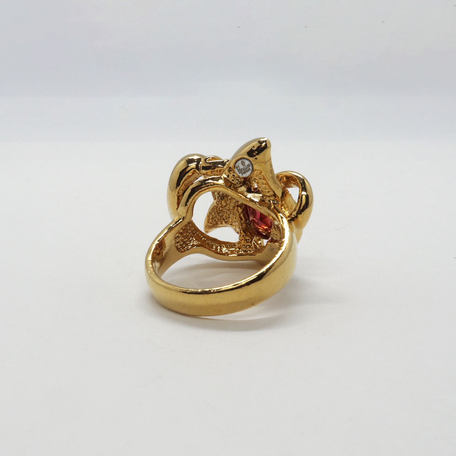 「ストリームラインフローラル」デッドストックリング イギリス