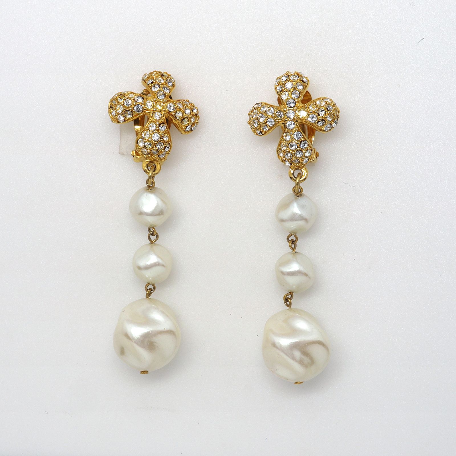 「パールカスケード」イヤリング フランス