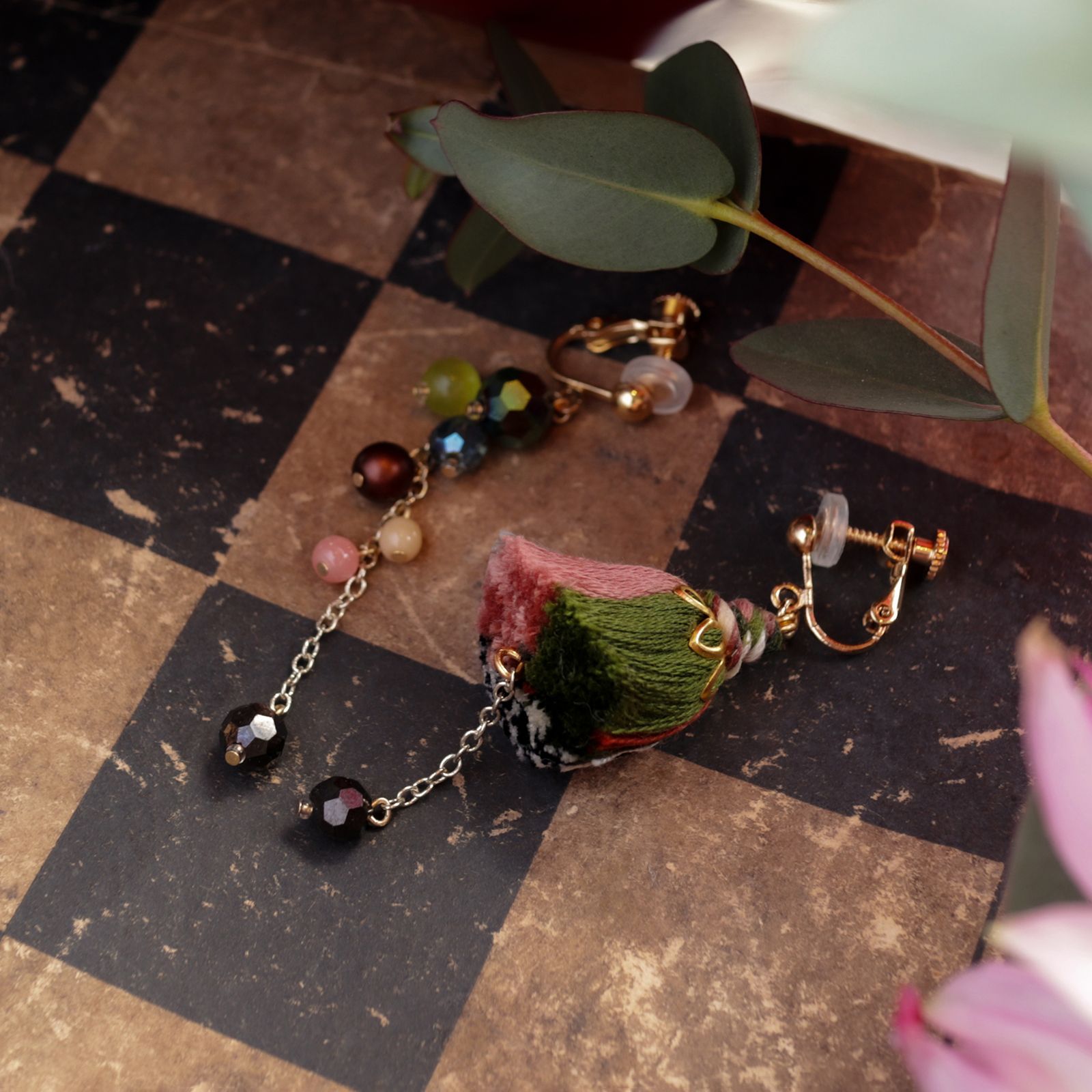 「Le conte de Pamellah アシメ」イヤリング