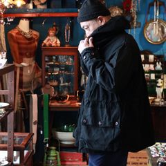 「スウェーデン軍 M62 スノーパーカ」ユーズド 後染めブラック スウェーデン 1960-80s