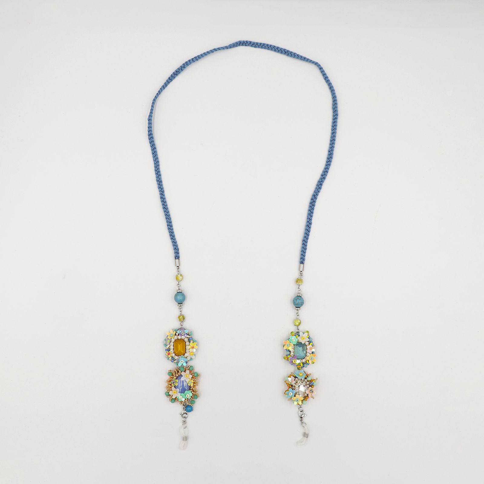 「tresor BIJOUX FLEUR」グラスチェーン/ネックレス