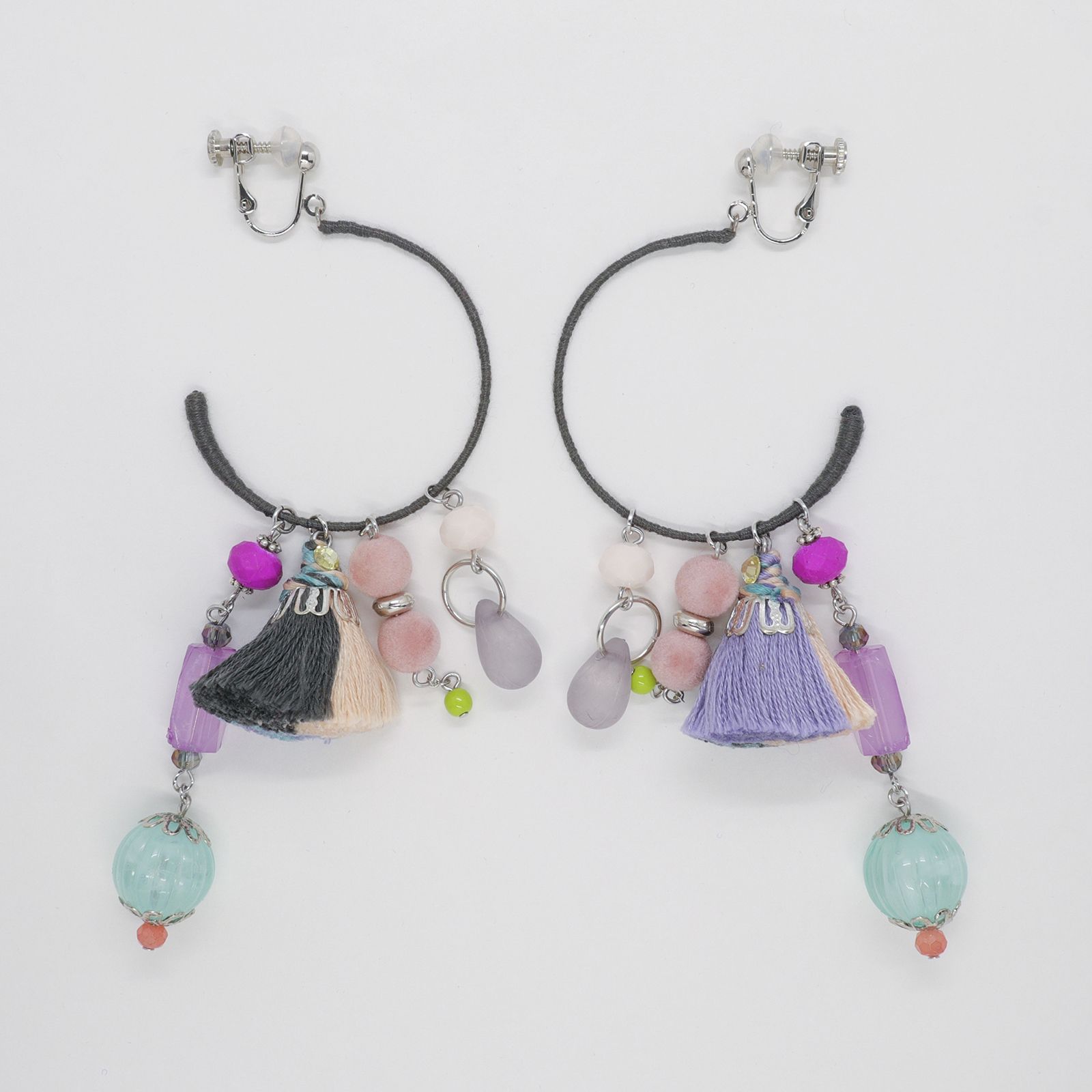 「Le conte de Pamellah フープL」イヤリング