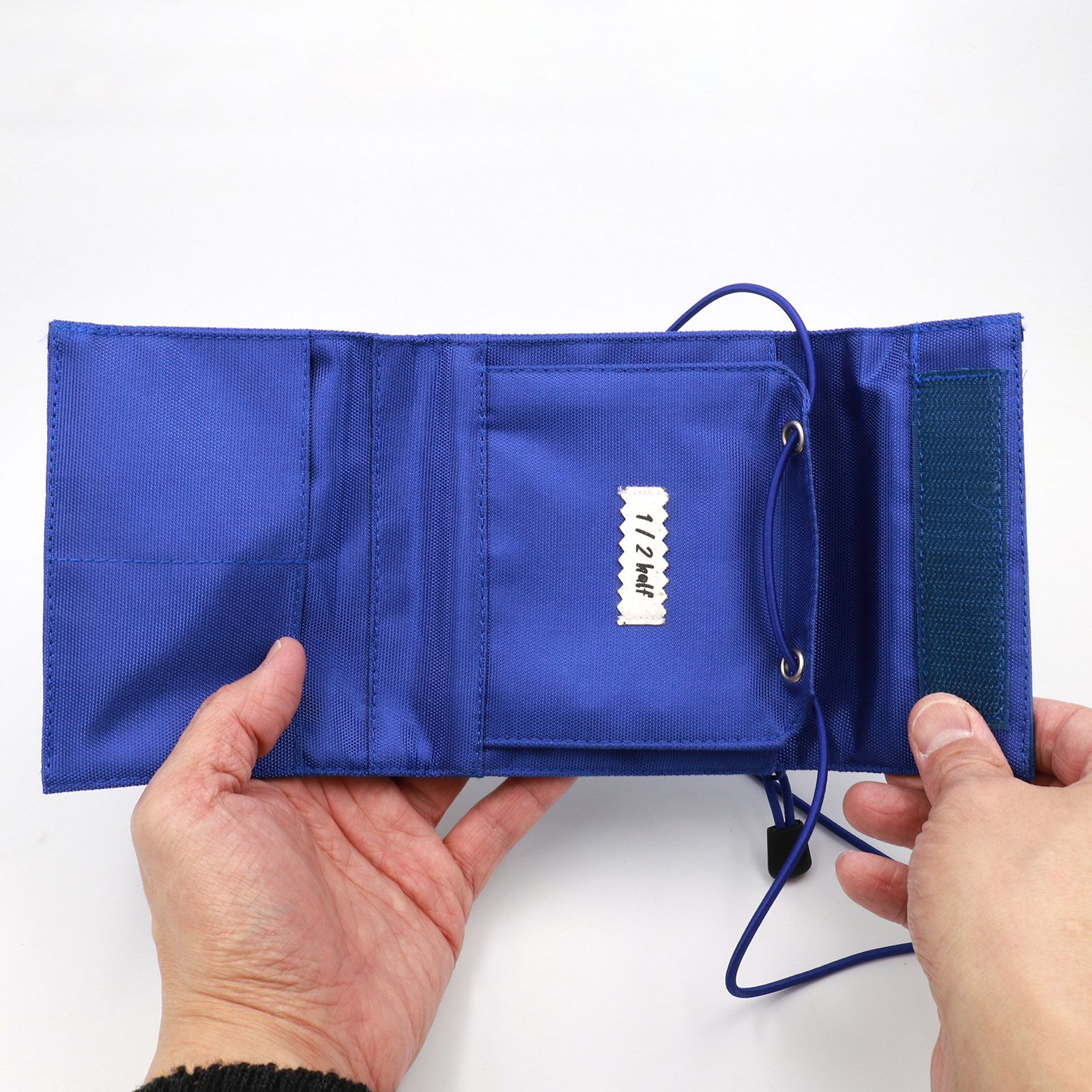 「MUSI Wallet」ショルダーウォレットL ブルー