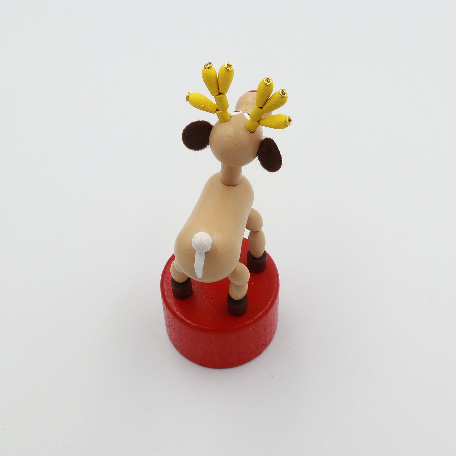「Reindeer」DETOA Wooden Push Up Toy