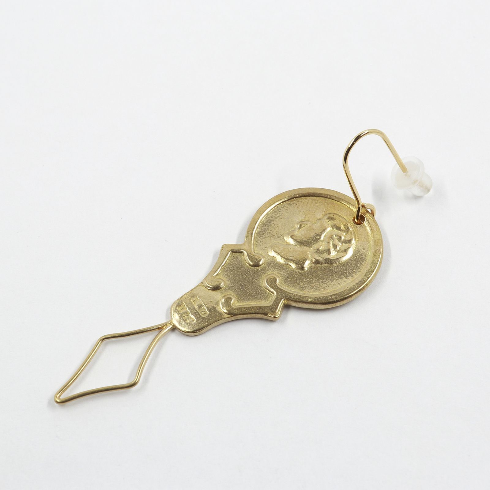 「threader pierce gold」ピアス（片耳）