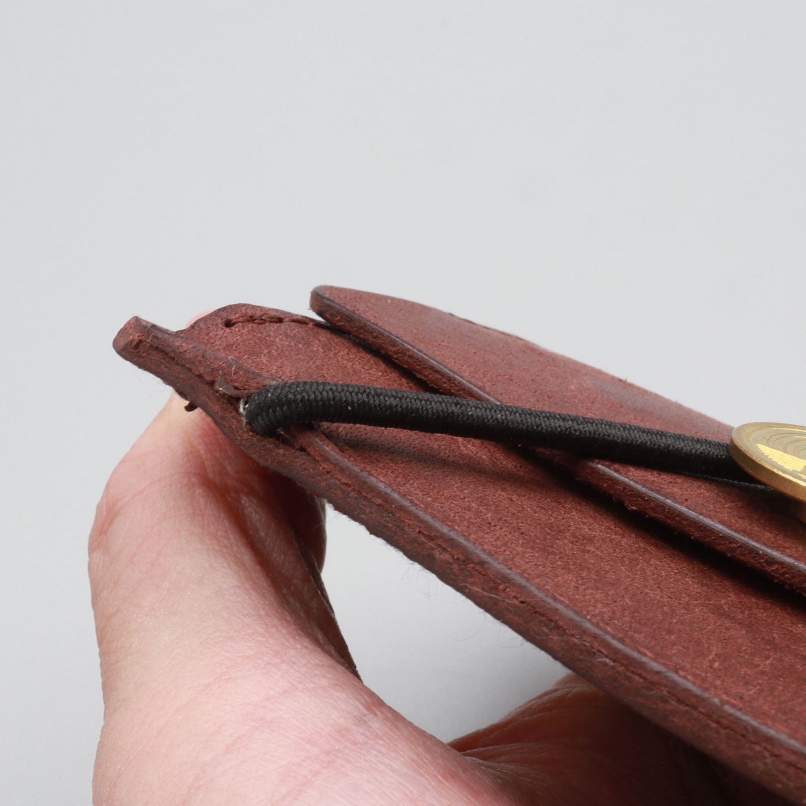 「5YEN COIN CASE/MONEY CLIP」ミニ財布 グレー