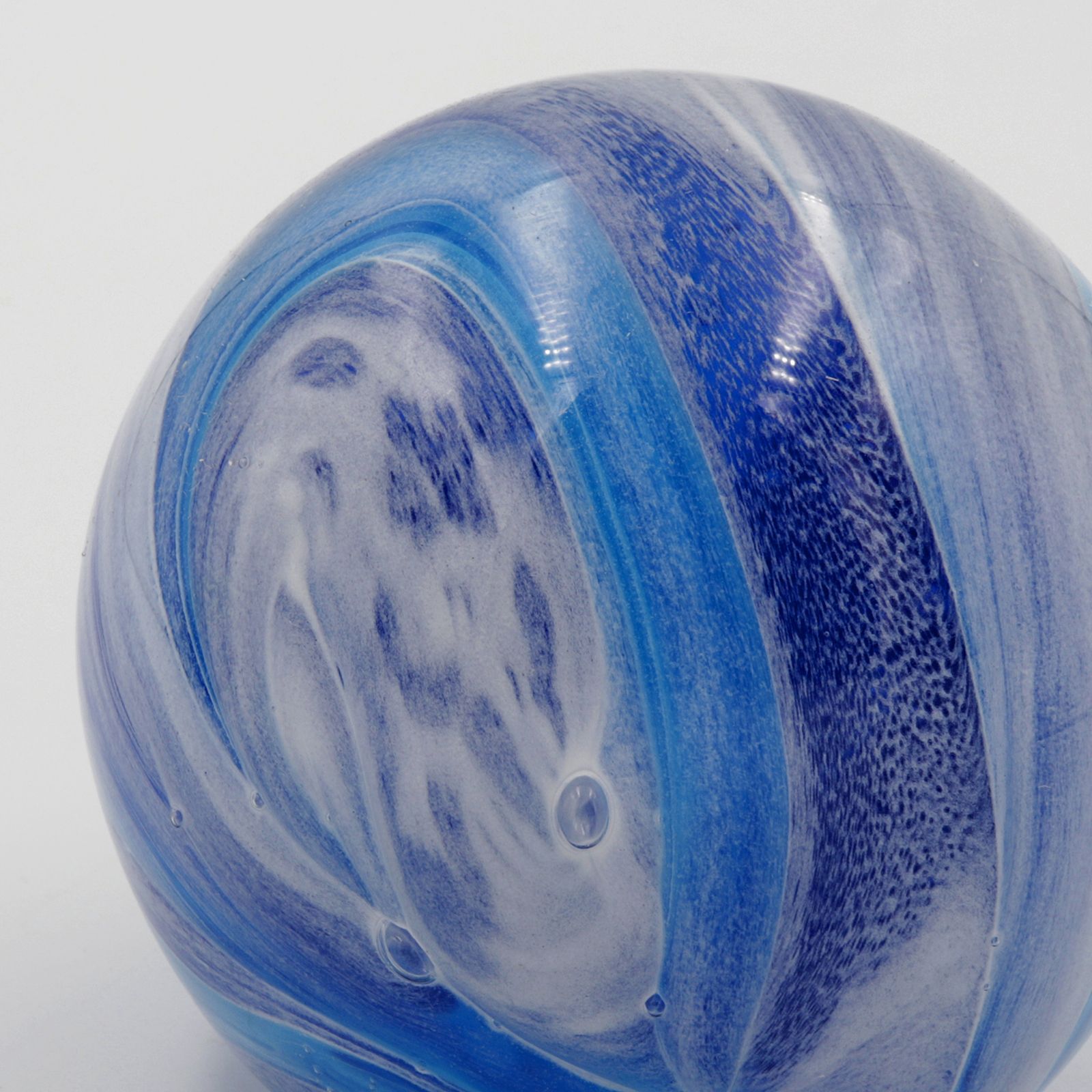 ABSTRACT GLASS BALL S Blue