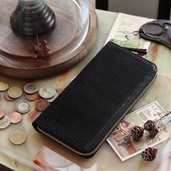 「LIZARD」ラウンド長財布