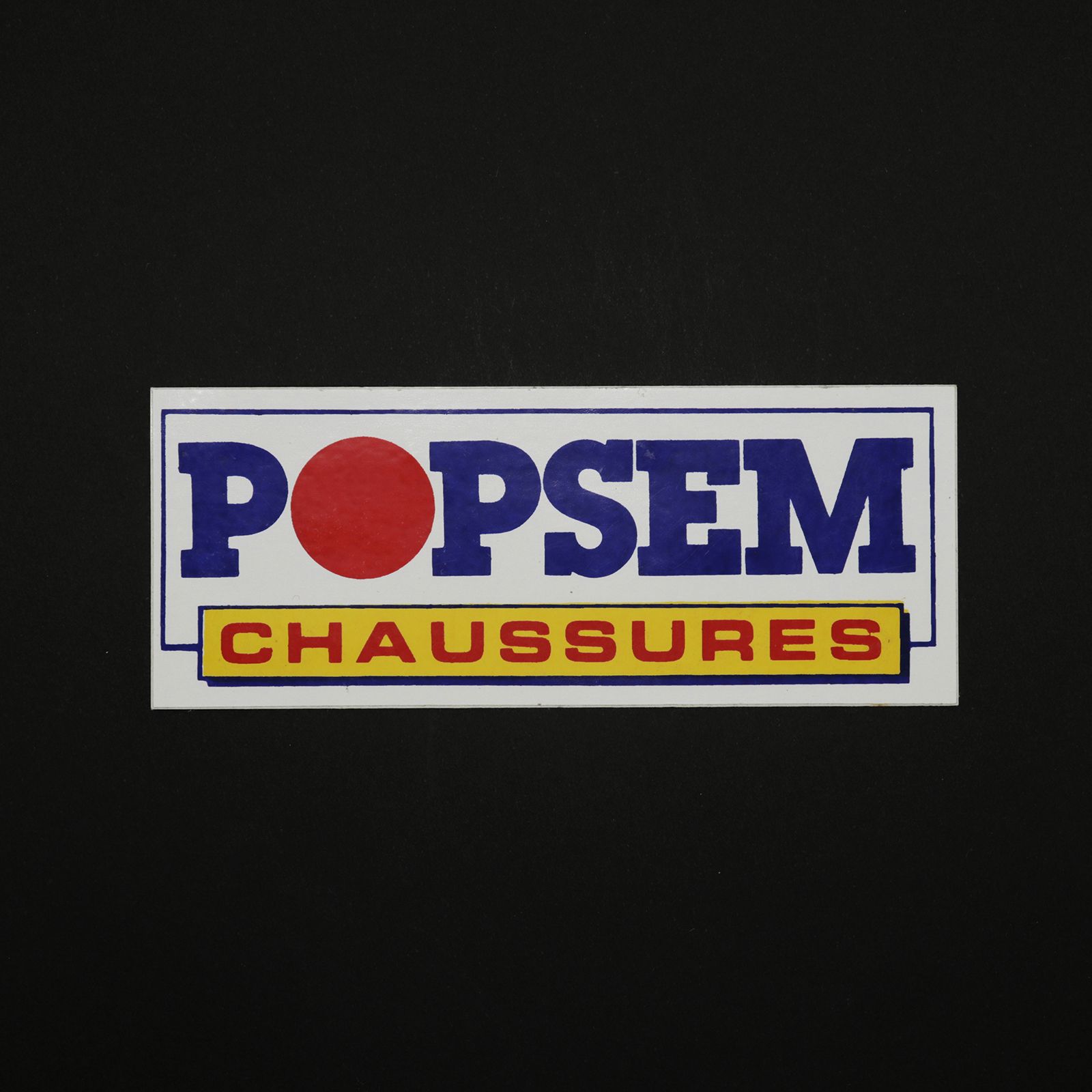 「POPSEM」ヴィンテージステッカー ヨーロッパ