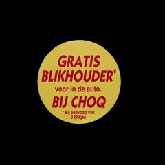 「BIJ CHOQ」ヴィンテージステッカー ヨーロッパ