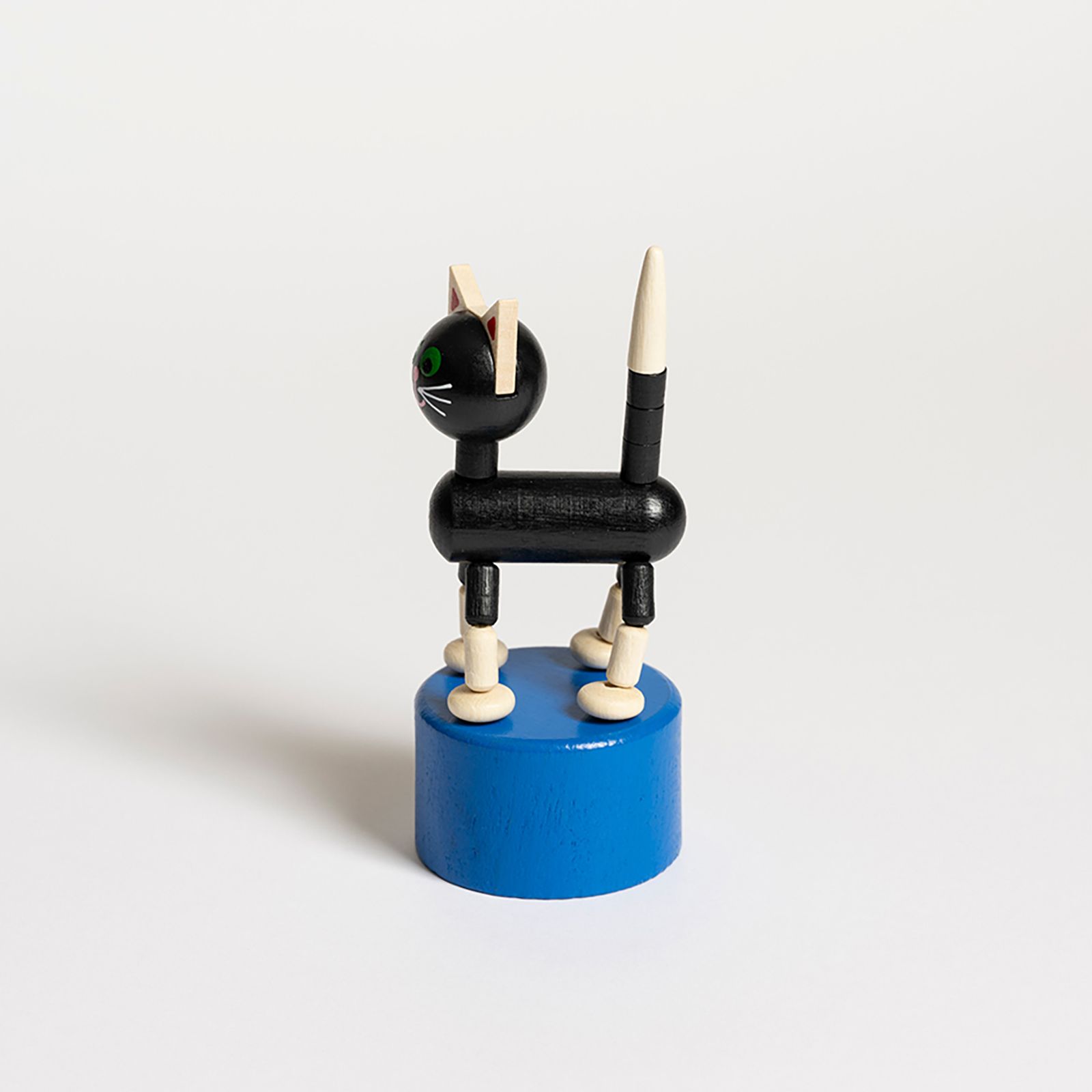 「Black Cat」DETOA Wooden Push Toy