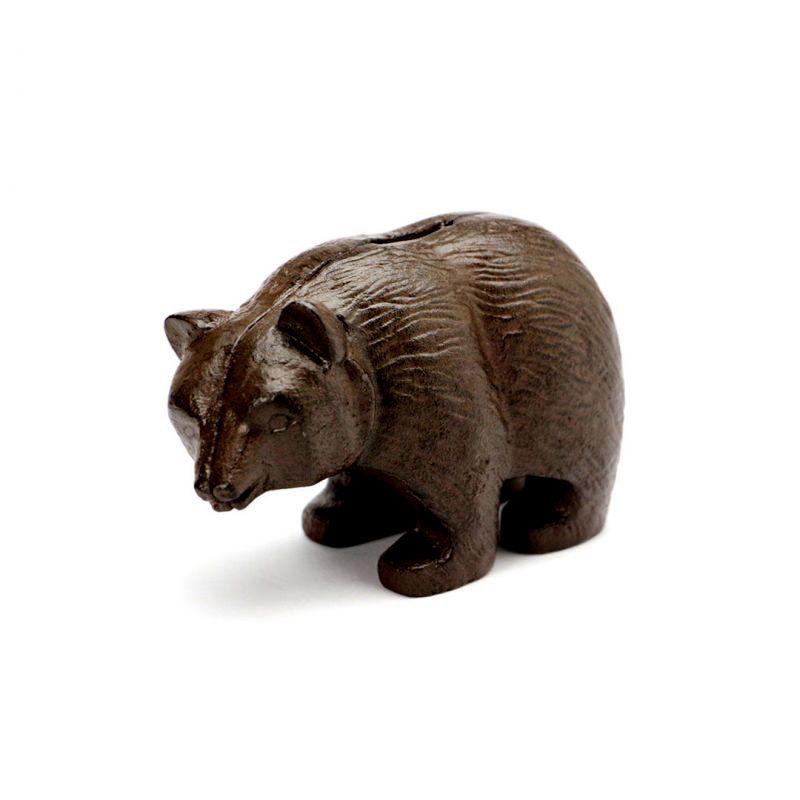 Iron Bear Bank "Brown"