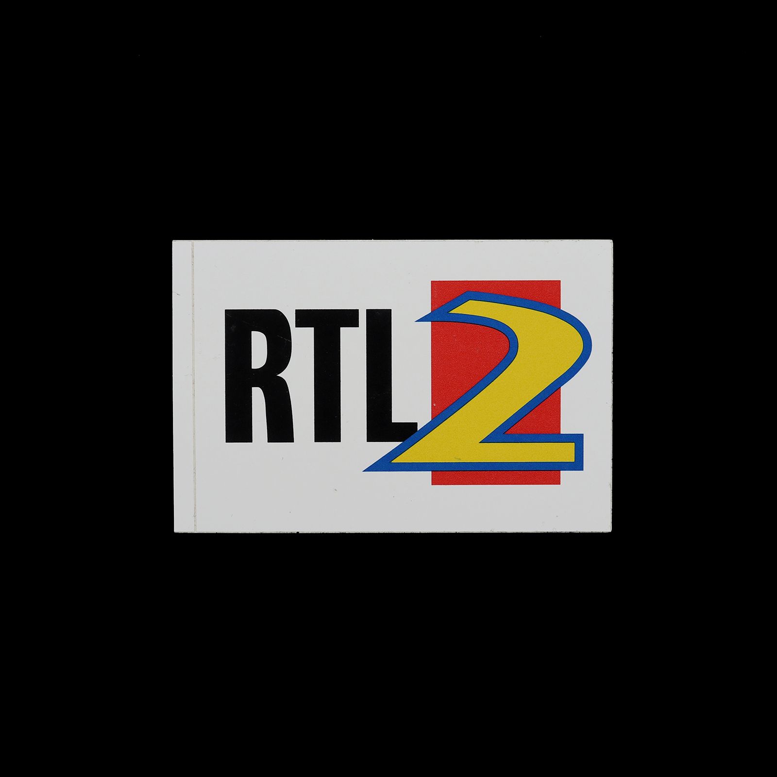 「RTL2」ヴィンテージステッカー ヨーロッパ
