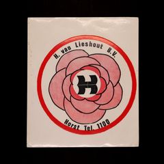 H. van Lieshout B.V. ヴィンテージステッカー オランダ