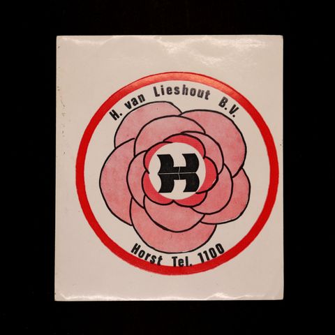 H. van Lieshout B.V. ヴィンテージステッカー オランダ