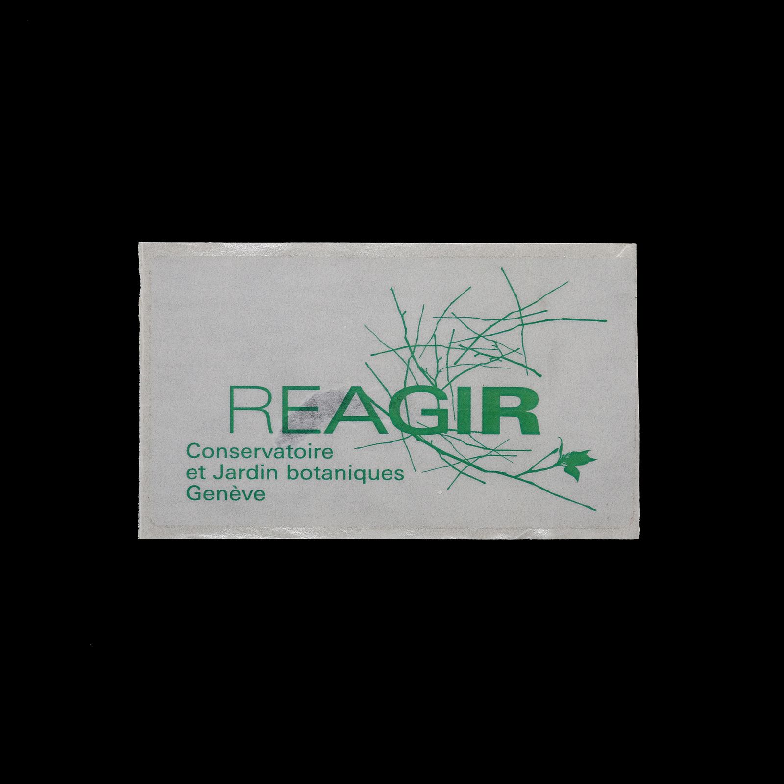 「REAGIR」ヴィンテージステッカー ヨーロッパ
