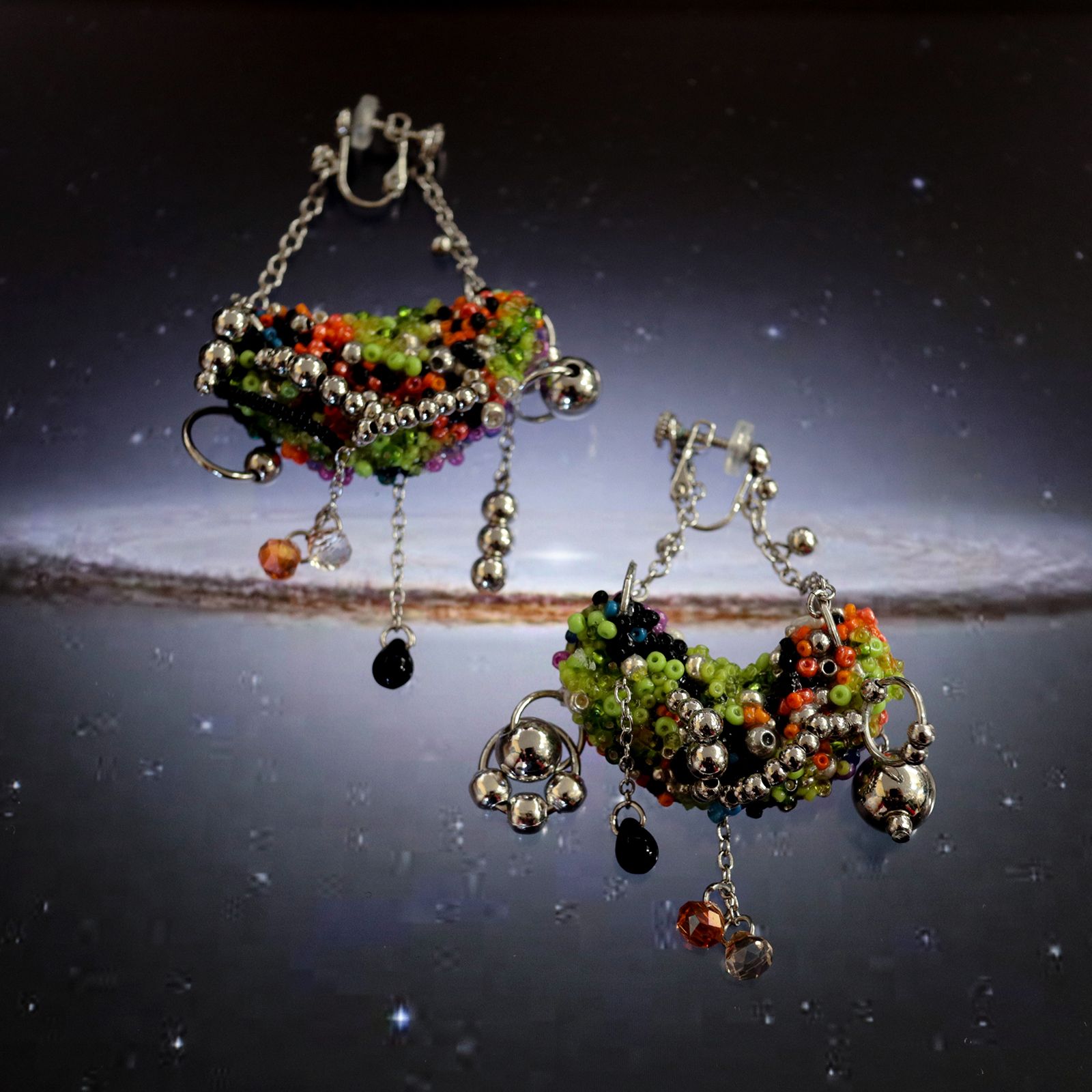 「tresor Cosmos」イヤリング【La cosmologie de sachikoism】