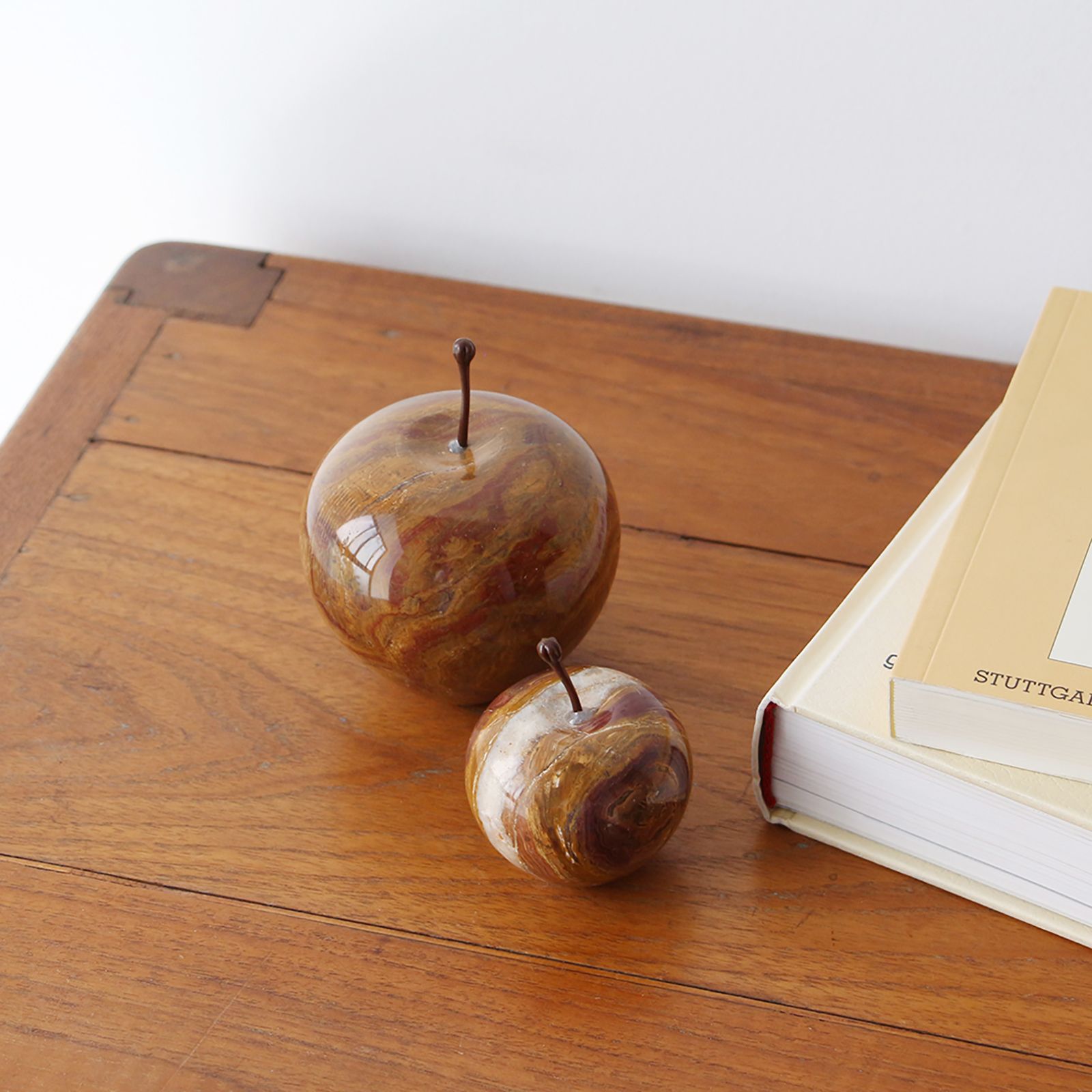 「Marble Apple Large」Brown