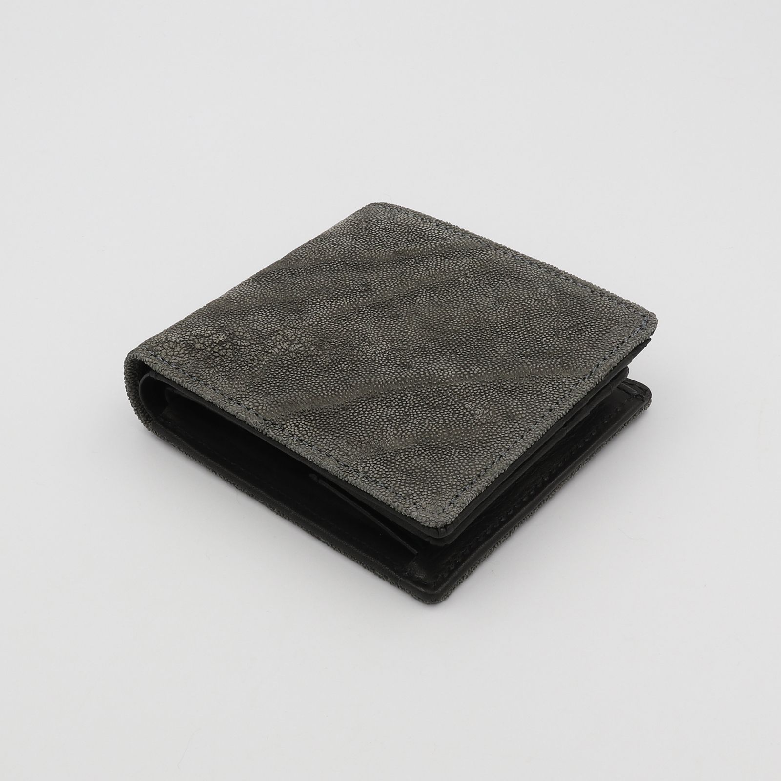 「ZOU」短財布 グレー