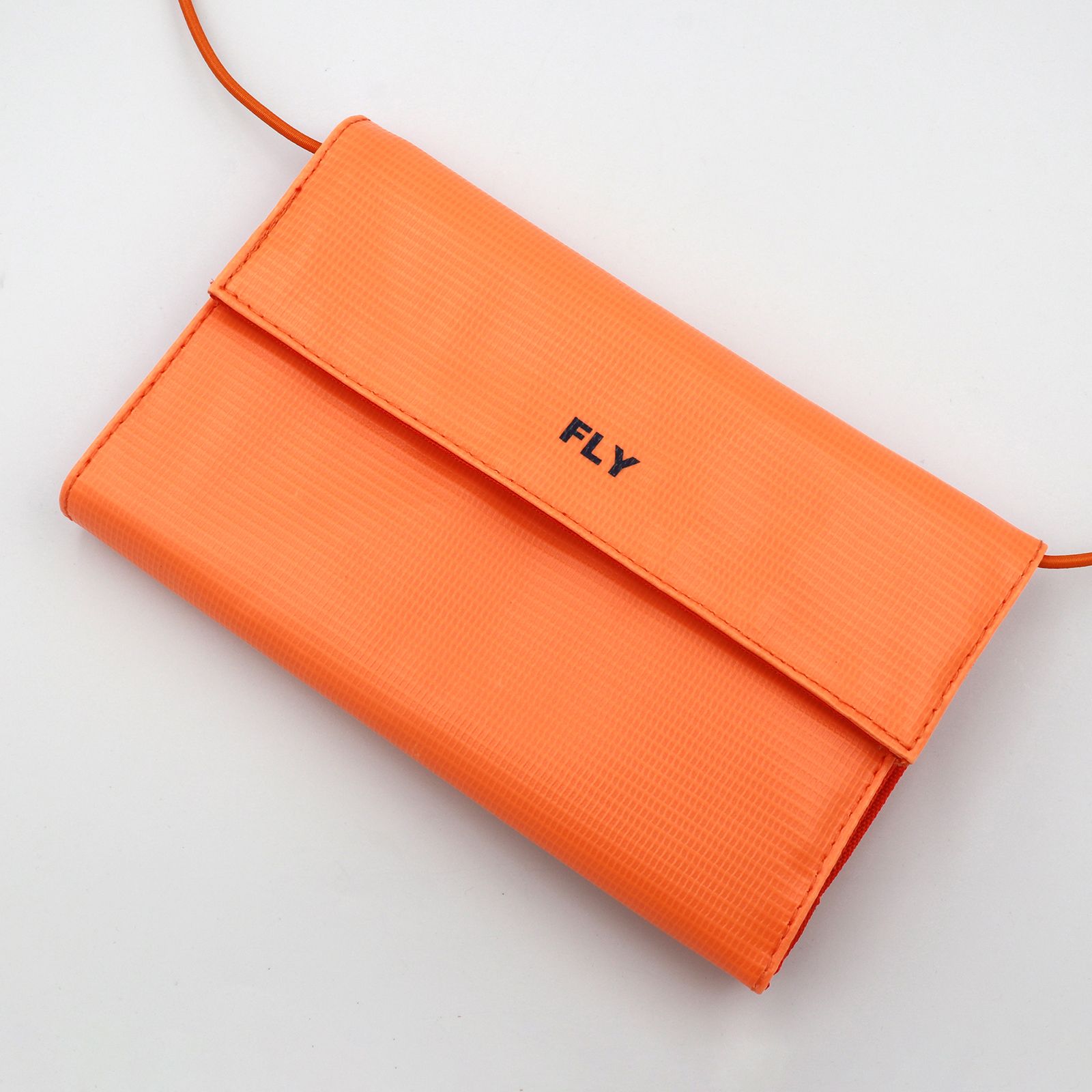 「FLY Long Wallet」ショルダーウォレットXL オレンジ