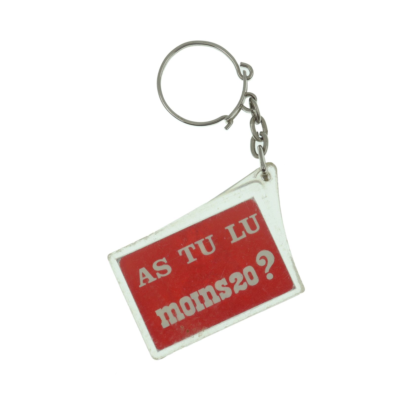 as tu lu moins 20? フレンチキーホルダー