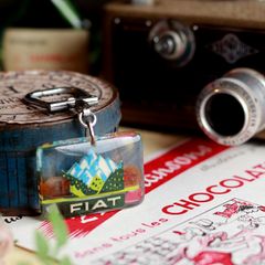 FIAT フィアット ブルボンキーホルダー