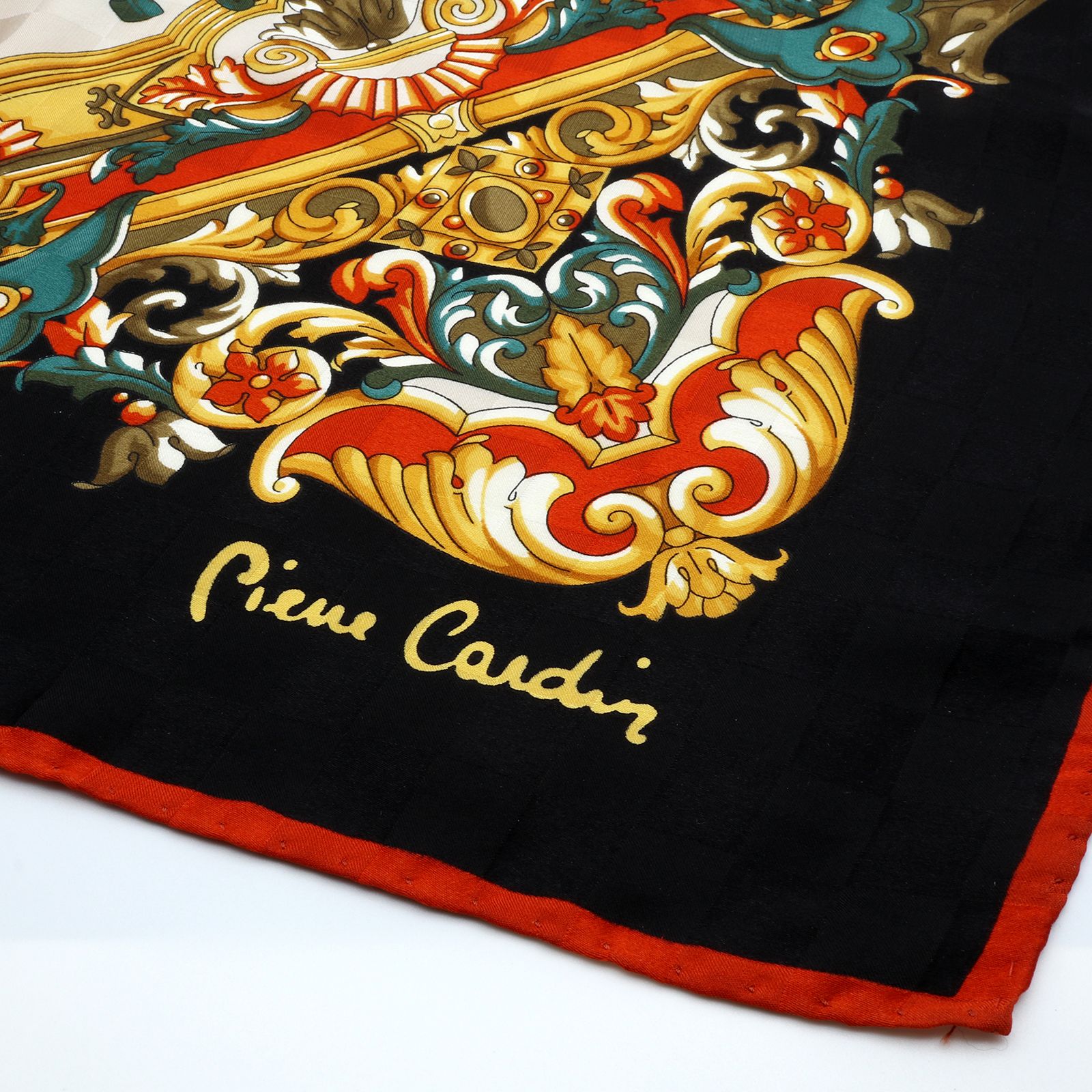 「メリーゴーランド」ヴィンテージスカーフ Perre Cardin イタリア