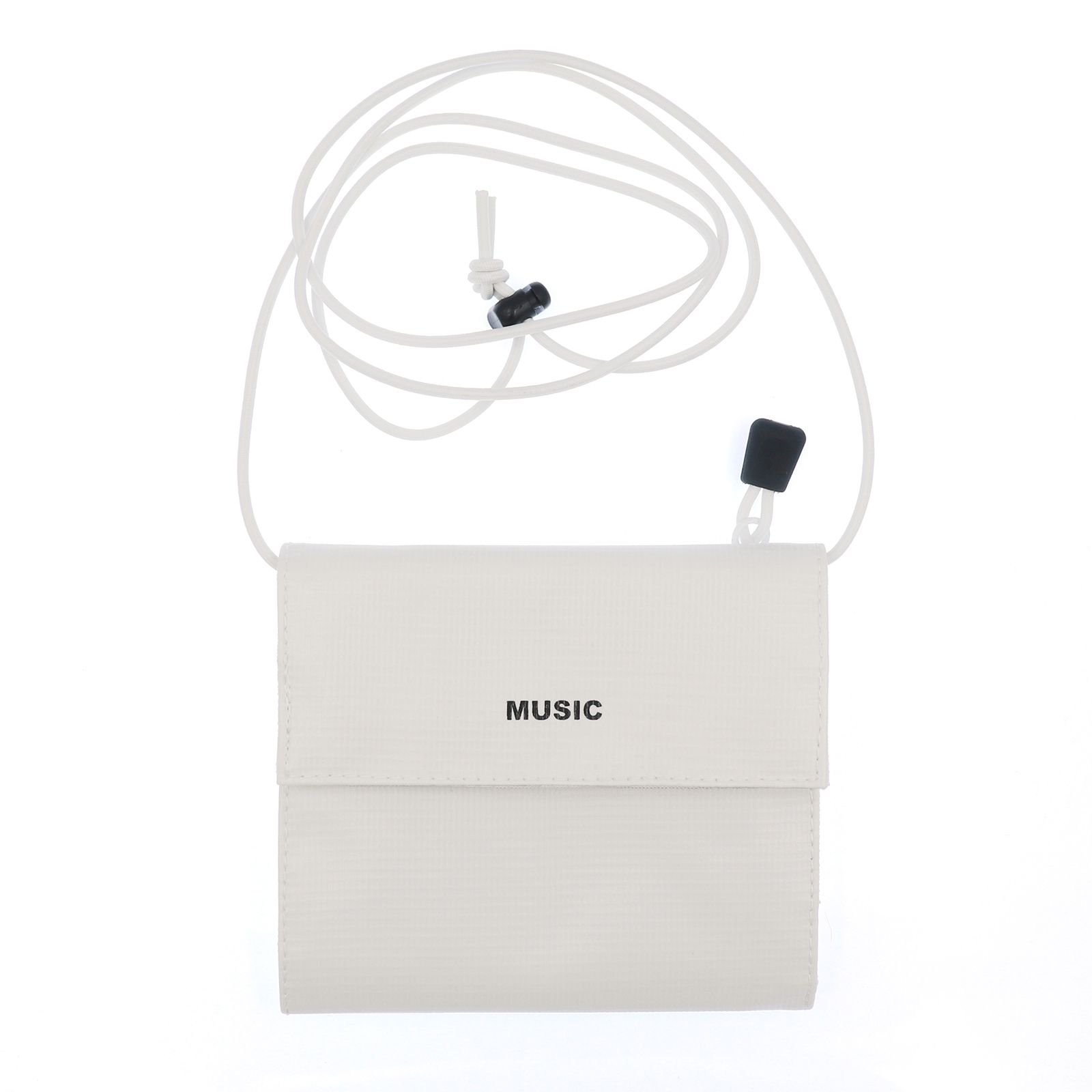 「MUSI Wallet」ショルダーウォレットL ホワイト