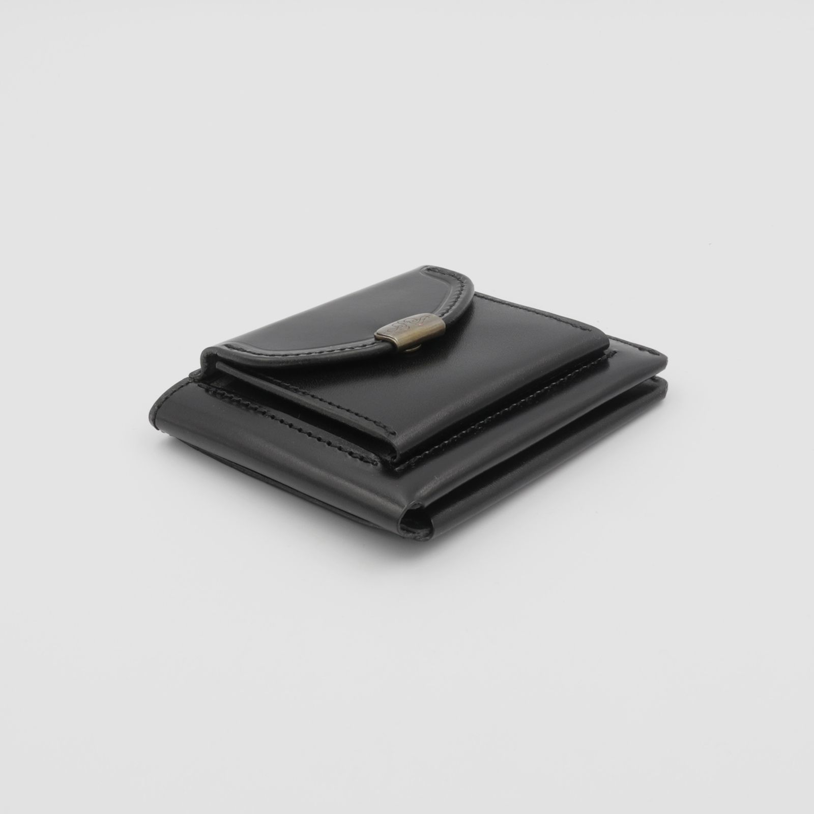 【Dual】スリムウォレット サドルプルアップ ブラック