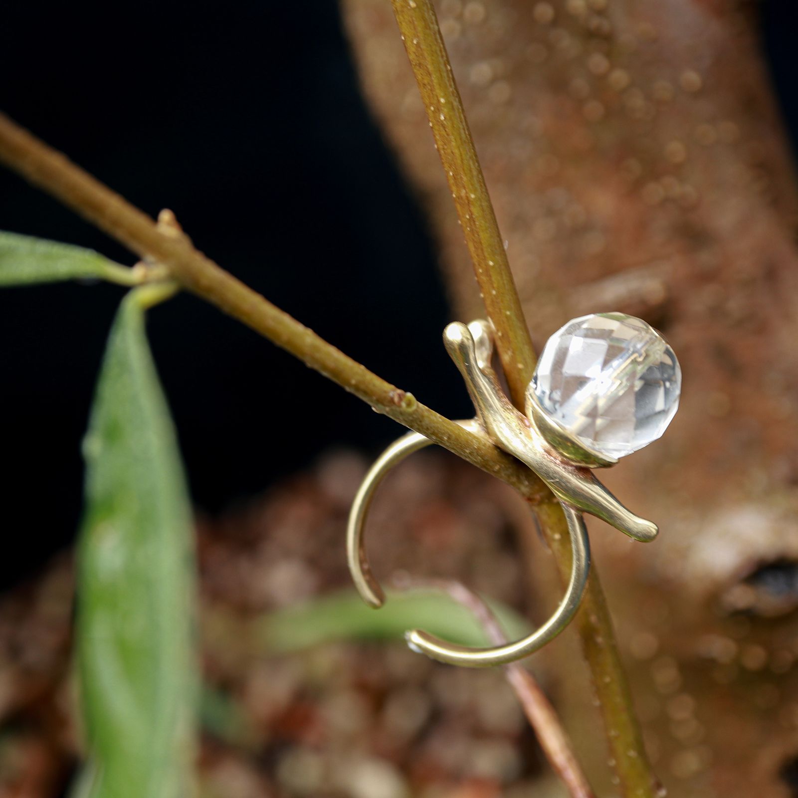 「snail ring」リング