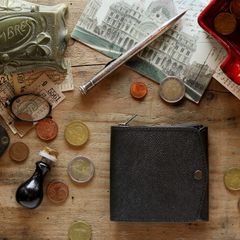 「小さく薄い財布SAKU ver.3 Plus Noblessa」black