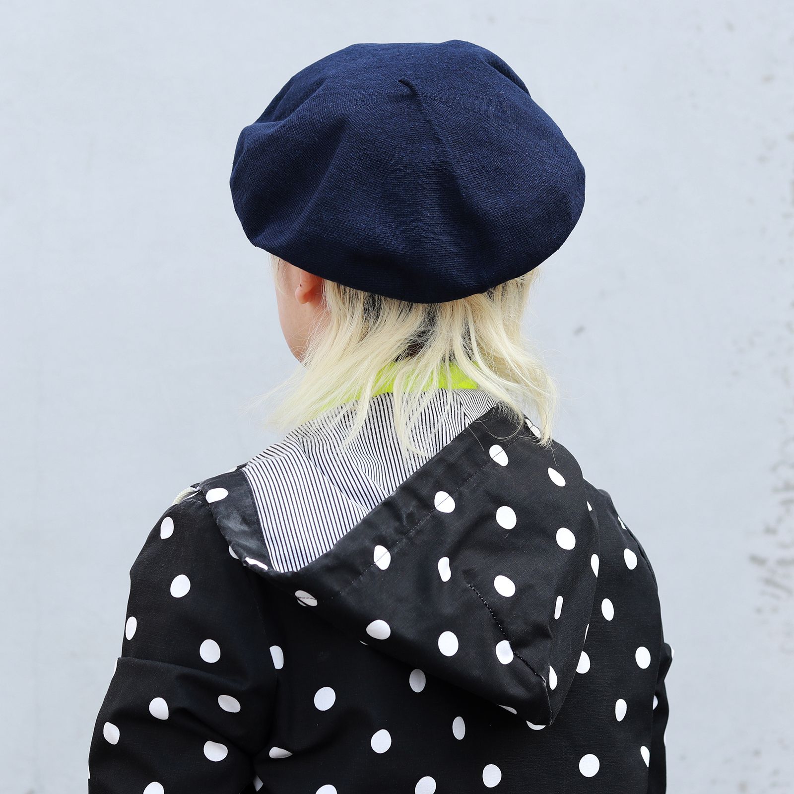 「PLASER Jean brut」コットンバスクベレー