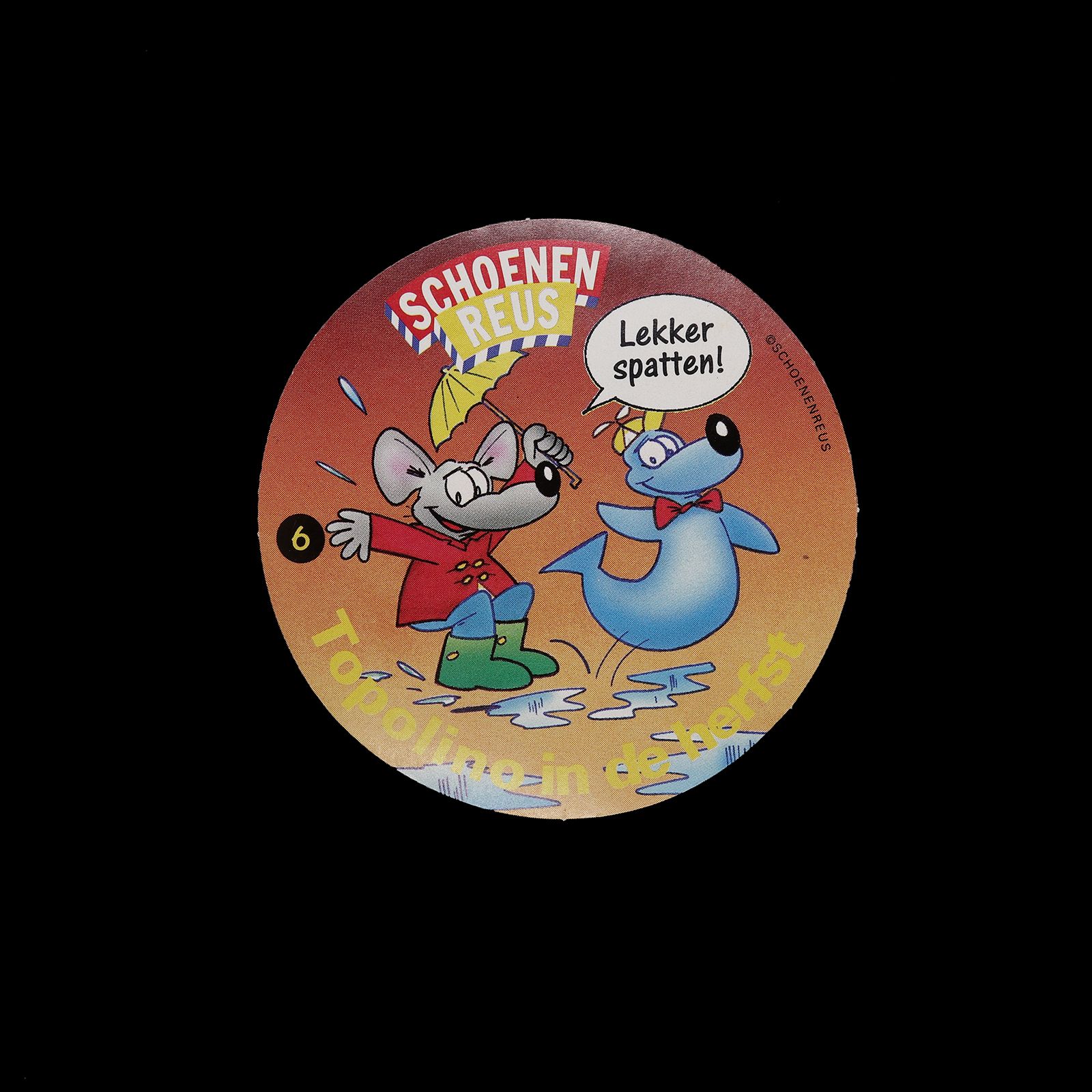 「SCHOENEN REUS」ヴィンテージステッカー ヨーロッパ