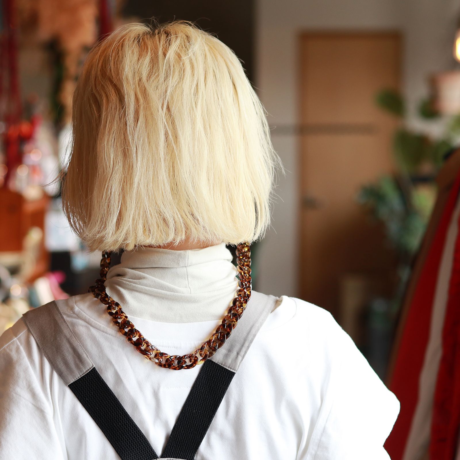 「Chunky Chain」グラスチェーン tortoise