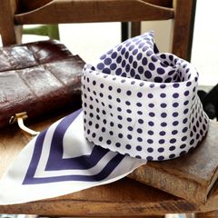 「パルスドット」ヴィンテージスカーフ ヨーロッパ