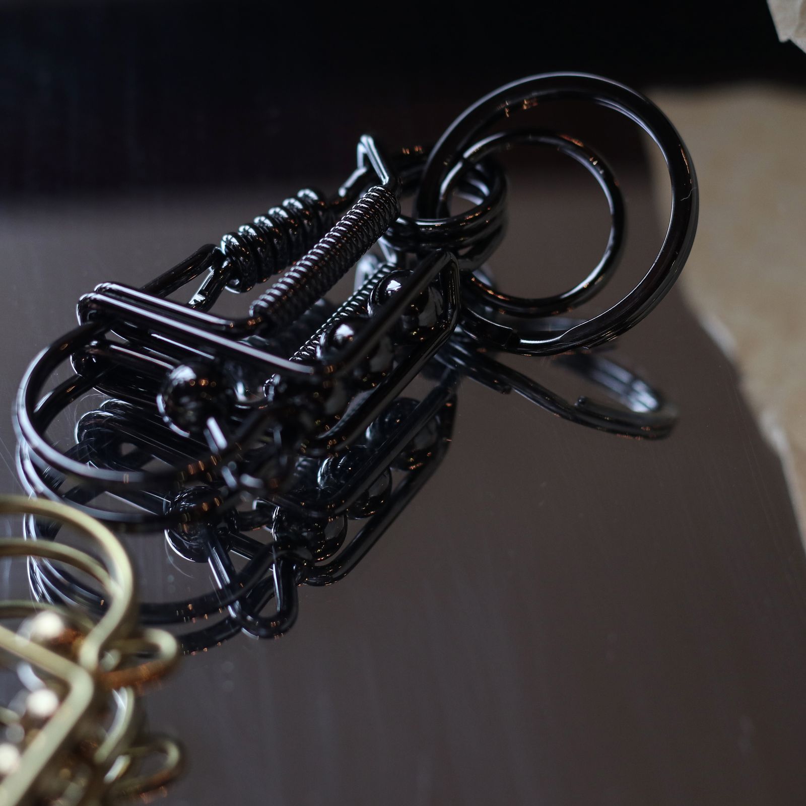 Metal Wire Carabiner コッパー