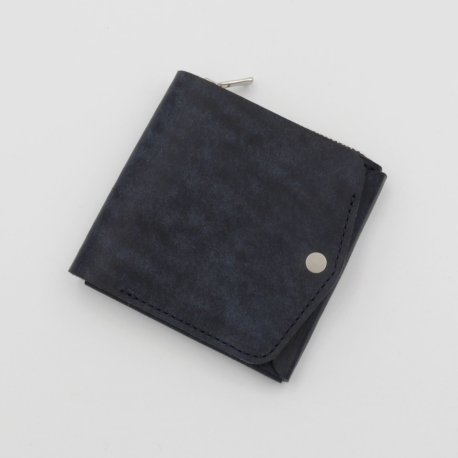 「小さく薄い財布SAKU ver.3 Pueblo」mavy