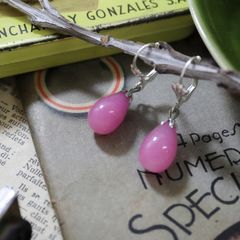 「ミルキードロップ」ピアス フランス