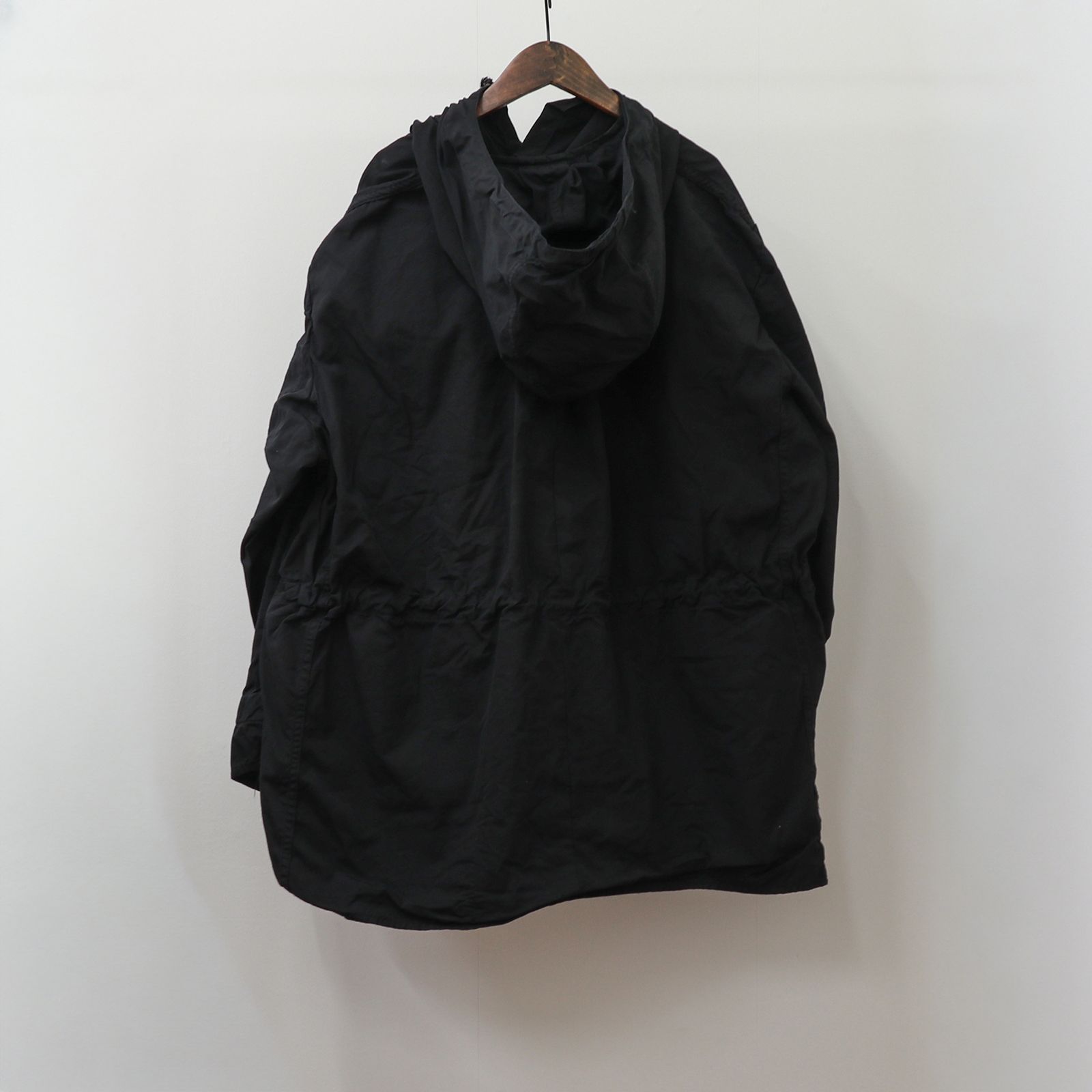 「スウェーデン軍 M62 スノーパーカ」ユーズド 後染めブラック スウェーデン 1960-80s