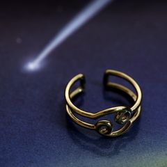 「horoscope ring Cancer」リング かに座 ゴールド