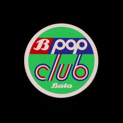 B pop club ヴィンテージステッカー フランス