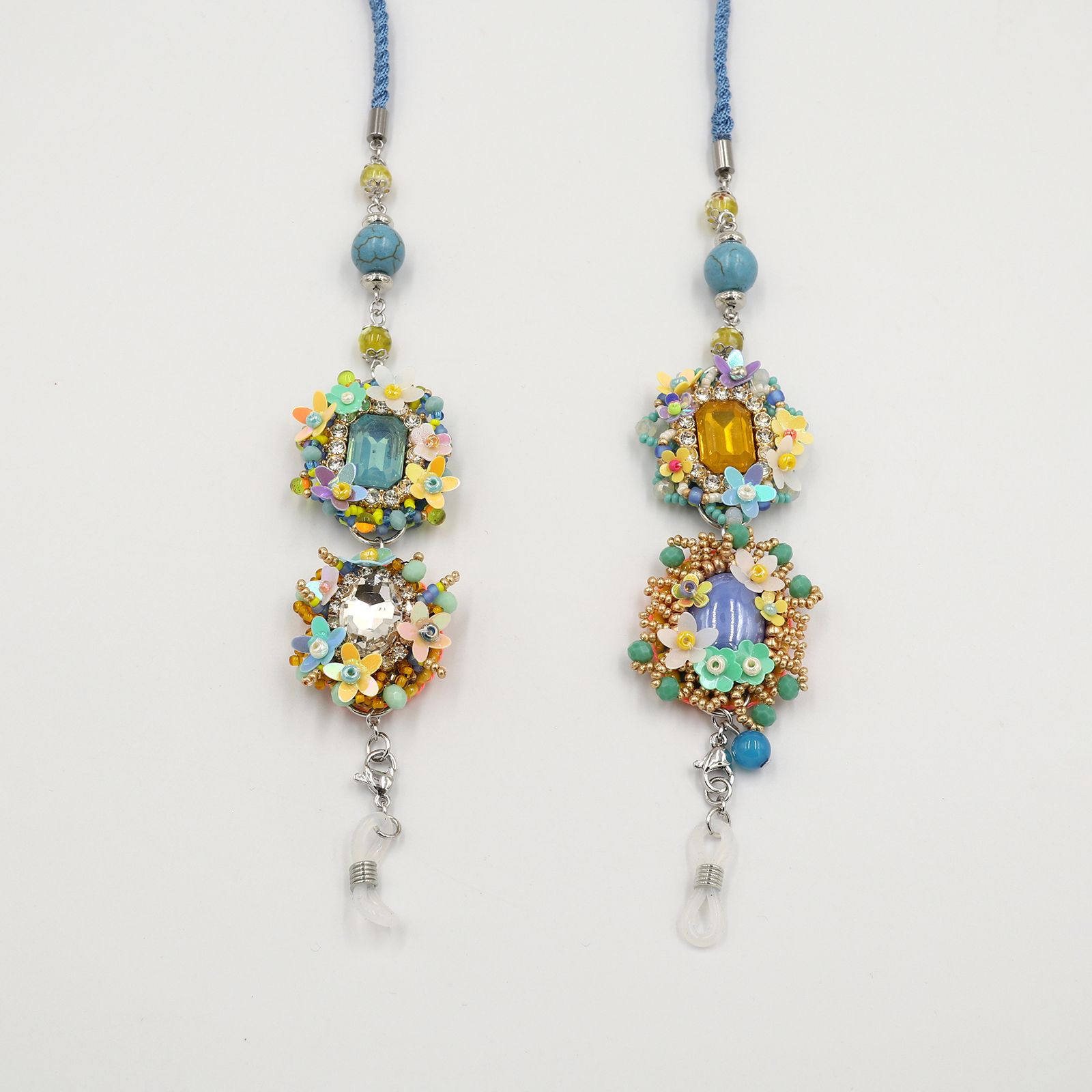 「tresor BIJOUX FLEUR」グラスチェーン/ネックレス
