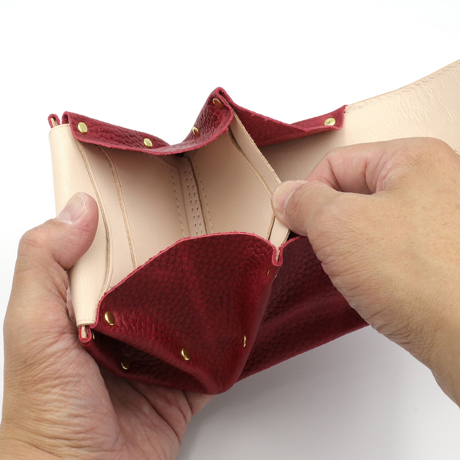 「アコーディオンウォレット」財布 ウーノ・グリーン