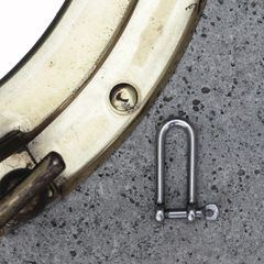 「LONG SHACKLE S」シャックルキーリング GLOMA NAUTICA スペイン